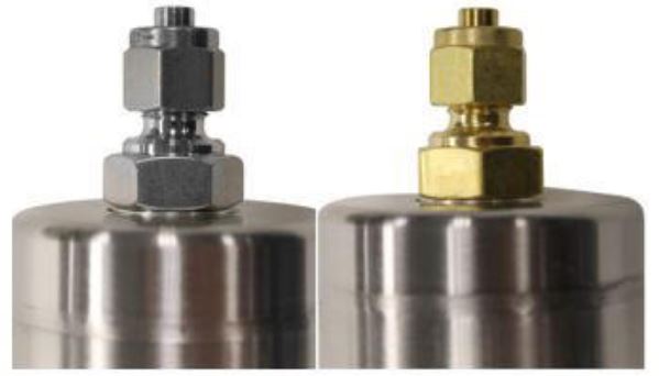 Brass and Stainless Steel Gas Filter Fittings